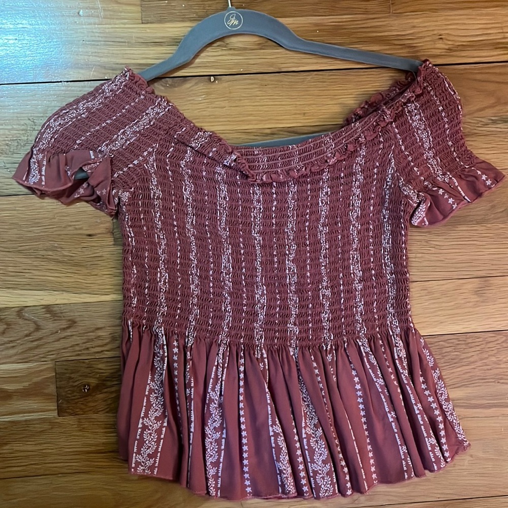 Off the shoulder top